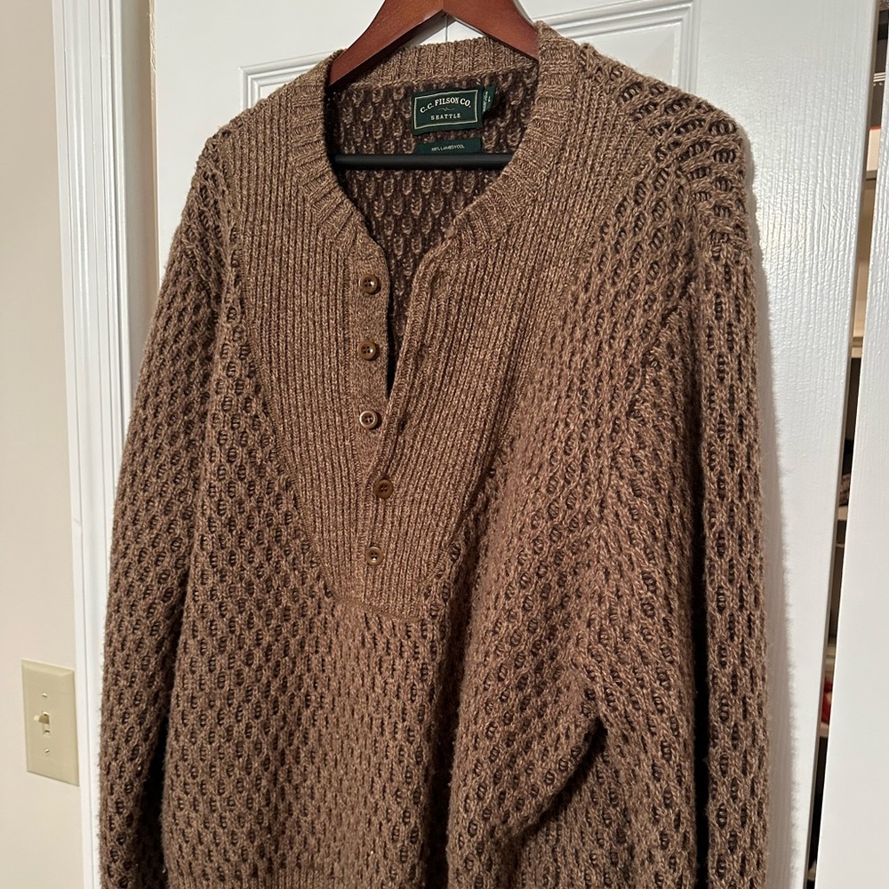 Filson Dark Earth Sweater
